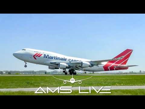 Stream Highlights – 747s, A350s, SkyTeam & Hot Brakes at Schiphol | Apr 23, 2026
