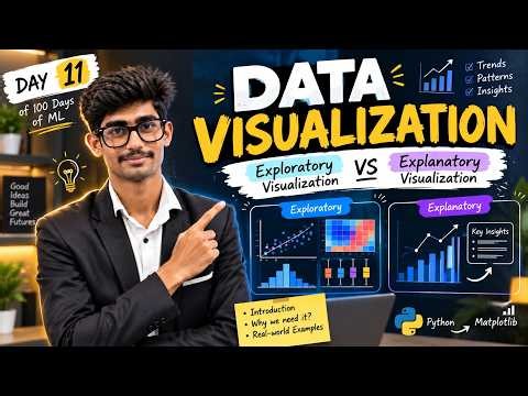 Day-11 of Machine Learning | Introduction to Data Visualization | 100 Days of Machine Learning