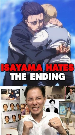 Attack on Titan creator admits he ruined the ending #attackontitan #anime