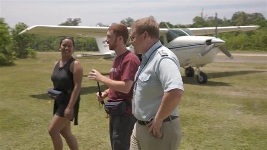 This airport has no walls, no security - and barely exists