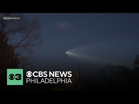 SpaceX rocket launch spotted over South Jersey on Tuesday night