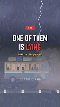 The Night Bus · Ep 1: The Stop | 13 Passengers, 12 Tickets 🚌 #Nagamese #Nagaland #shorts