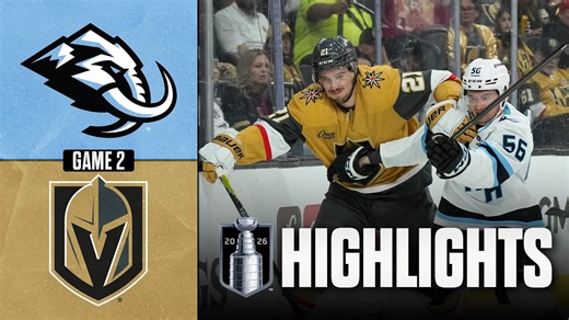 Mammoth vs. Golden Knights | NHL Playoff Highlights | Gm 2 | April 21, 2026