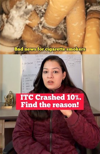 ITC Stock Crash Reason? How much more it can fall?