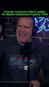 Crowder Confronts CNN & Jubilee for Blatant Intellectual Property Theft