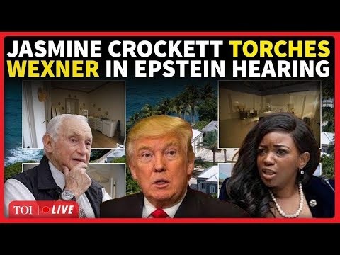 'Trump's S**ual Relation With...': Crockett Makes Wexner 'Reveal' Shocking Epstein Secrets | Watch