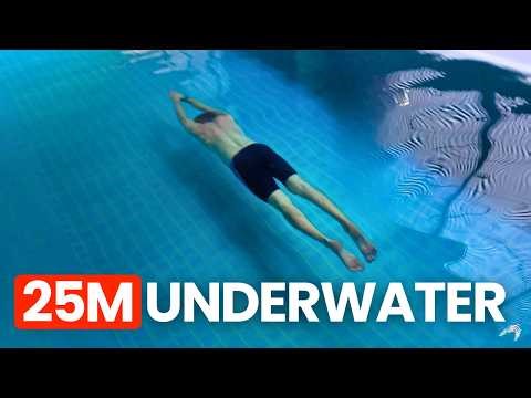 How to Swim 25m Underwater With Proper Freediving Technique (DNF Step by Step)