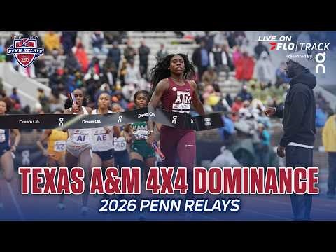 AMAZING College Women's 4x400 at 2026 Penn Relays