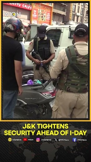 J&K Deploys Three-Tier Security Ahead Of Independence Day | WION Shorts