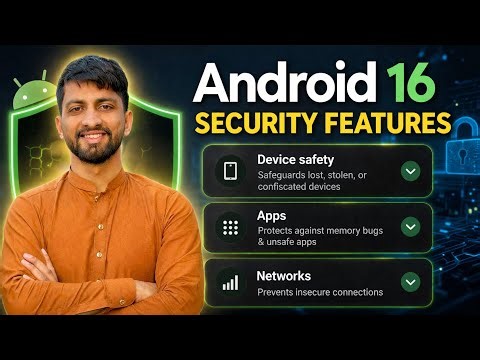 Android 16 Security Features🔐New Privacy Upgrades You MUST See!Hidden features you didn’t know about