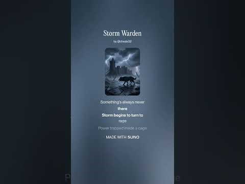 **Storm Warden vs Shadow Wolf – Cinematic Battle Music Video**