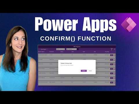 Add a "Are You Sure?" Pop-Up in Power Apps Canvas Apps