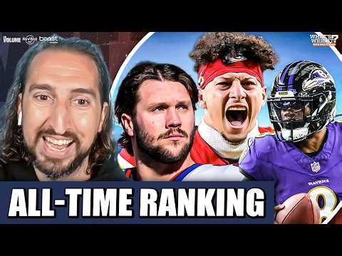 Nick Wright's Mailbag: Mahomes, Allen & Lamar ALL-TIME RANKING, Giannis to OKC? + NBA expansion