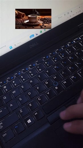 using of shortcut keys #shortvideo #keyboard #shortcuts #windows #coffee