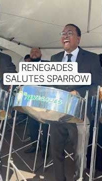 bp Renegades Pays Tribute to Mighty Sparrow 🕊️ | The Lizard 🇹🇹 #shorts