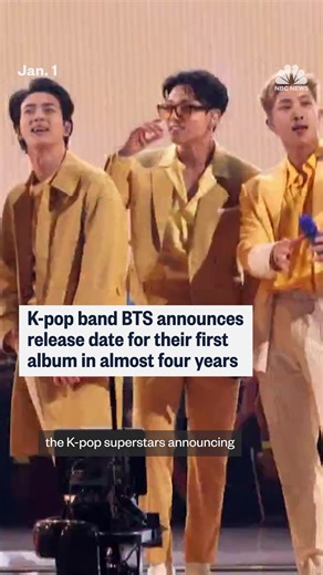K-pop band BTS is officially back and expected to release a new album in March after going on hiatus to fulfill mandatory military service in South Korea. | NBC News