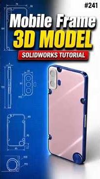 241 Mobile Frame #solidworks @needful3d