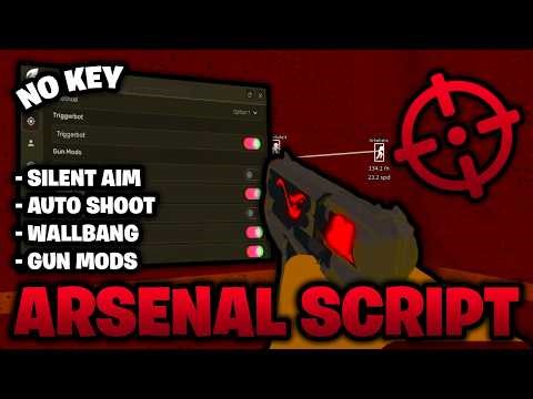 Arsenal Script *NO KEY* 🎯 – Silent Aim, ESP, Auto Shoot, Wallbang, & Gun Mods!