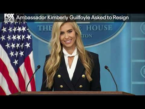 Press Secretary Katie Zacharia fields questions on Kimberly Guilfoyle resignation