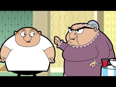 Bean Crashes Party and Battles Pizza Rival | Mr Bean