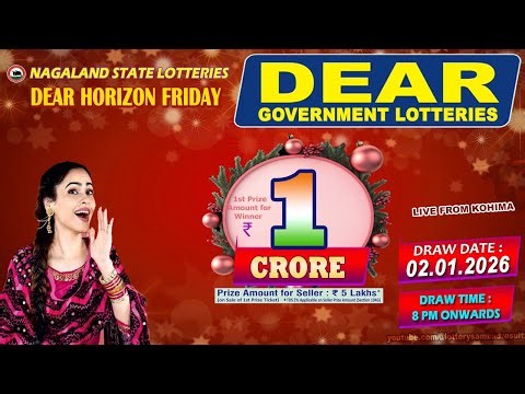 DEAR LOTTERY LIVE DEAR 8 PM 02.01.2026 NAGALAND STATE LOTTERY LIVE DEAR LOTTERY LIVE LOTTERY SAMBAD