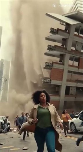 Urban Disaster Unfolds — Realistic Collapse in Slow Motion Massive City Collapse — You Won’t Believe