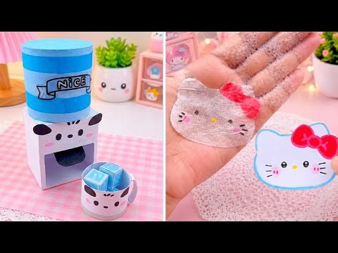 10 Easy craft ideas / miniature craft / Paper craft/ how to make /DIY school project/ Helena's Craft