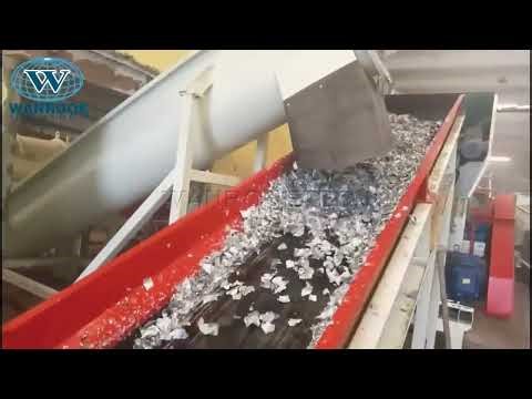 From Waste to Pellets： A line for Paper Plastic Separation in Multi Layer Packaging Recycling