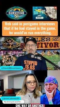 Rob Claims He Would’ve Run Survivor 51 If He’d Stayed in the Game 🙄
