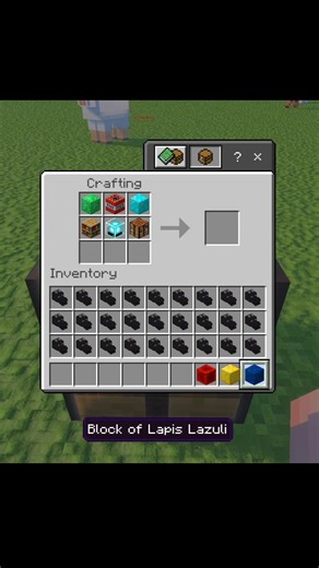 crafting command block in minecraft #sudhirxgaming #minecraft #gaming #shorts