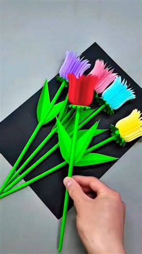 DIY Paper Flower Tutorial-How to Make Beautiful 3D Paper Flowers #paperflowers #diyflowers