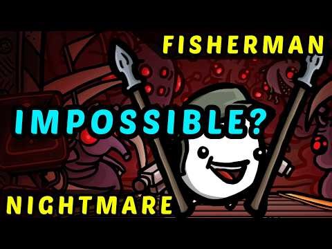 The HARDEST Character - Fisherman Nightmare - Brotato All Pain No Gain