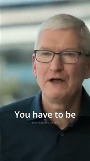 Tim Cook on Why Purpose Matters More Than Performance