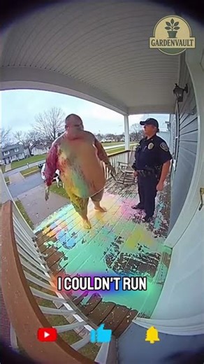 Painted Alibi Falls Apart 😱🎨 (Caught on Ring Camera)