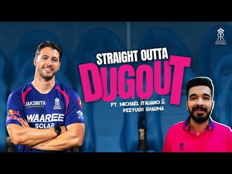 Straight Outta Dugout ft. Michael Italiano our Head of Athletic Performance | Rajasthan Royals 