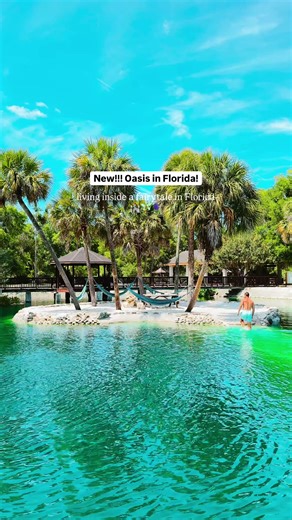New!!! John’s Oasis at Devil’s Deb Spring is now OPEN and feels like a literal fairytale 🧚‍♂️✨ Traveling to Florida? Add this to your list of fun things to do! It’s for the entire family! #florida #oasis #floridasprings #funthingstodo #johnsoasis