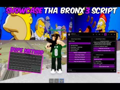 JXV Hub Showcase 🔥 | BEST South Bronx Script? | Clean UI & Insane Features