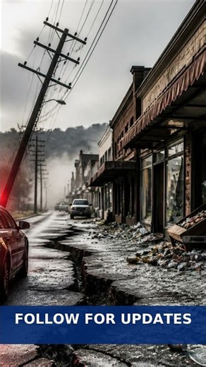 Magnitude 5.6 Earthquake Rocks Northern California — 1 Million Alerted #Shorts