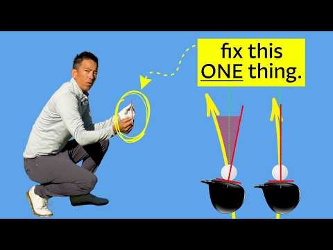 Tiger's Secret to Hitting the Ball DEAD Straight