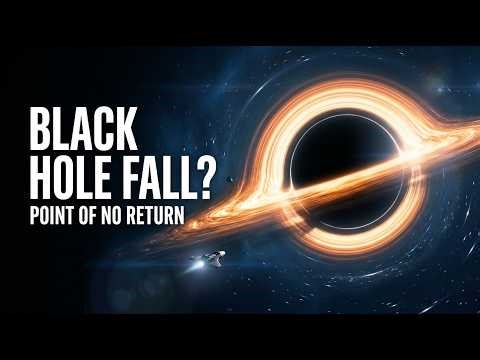 The Most Terrifying Fall in the Universe - BLACK HOLE Fall | Point Of No RETURN