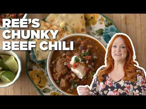 Ree Drummond's Chunky Beef Chili | The Pioneer Woman | Food Network