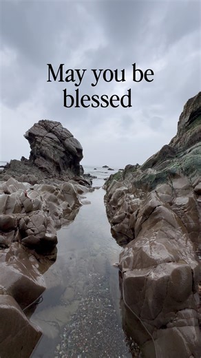 Moonstone Beach in Cambria, California. A beautiful rainy day, and a walk along the shore.