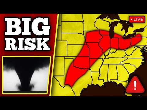 🔴 BREAKING TORNADO WARNING IN ARKANSAS & MISSOURI - Strong Tornadoes With LIVE Storm Chasers...