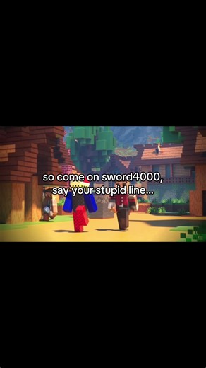 Sword4000's Stupid Line in Minecraft