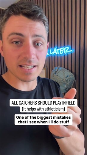 WHY EVERY CATCHER NEEDS TO PLAY INFIELD #baseball #softball