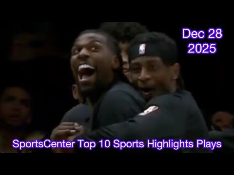 SportsCenter Top 10 Sports Highlights Plays - Dec 28, 2025