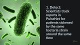 How does the CDC investigate foodborne outbreaks?
