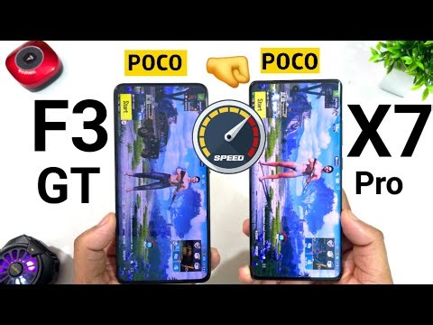 POCO X7 Pro vs POCO F3 GT SpeedTest 🚀🔥🔥🚀🚀 