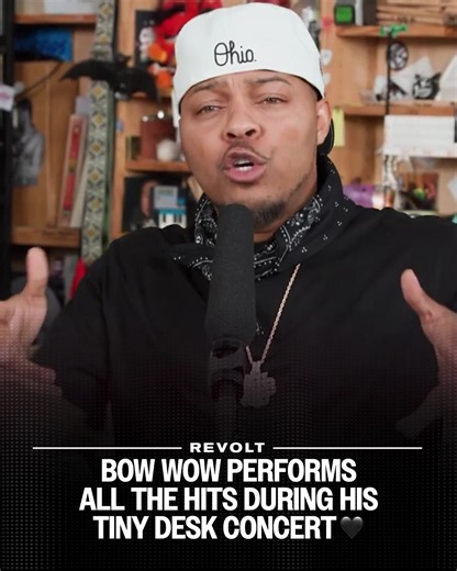 Hits on hits on hits 🤩 Bow Wow went through all the classics on his incredible Tiny Desk Concert 🖤🙌🏾 #bowwow #tinydesk