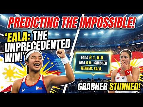 Alexandra Eala Makes HISTORY vs Julia Grabher — The Victory Nobody Saw Coming! 🎾